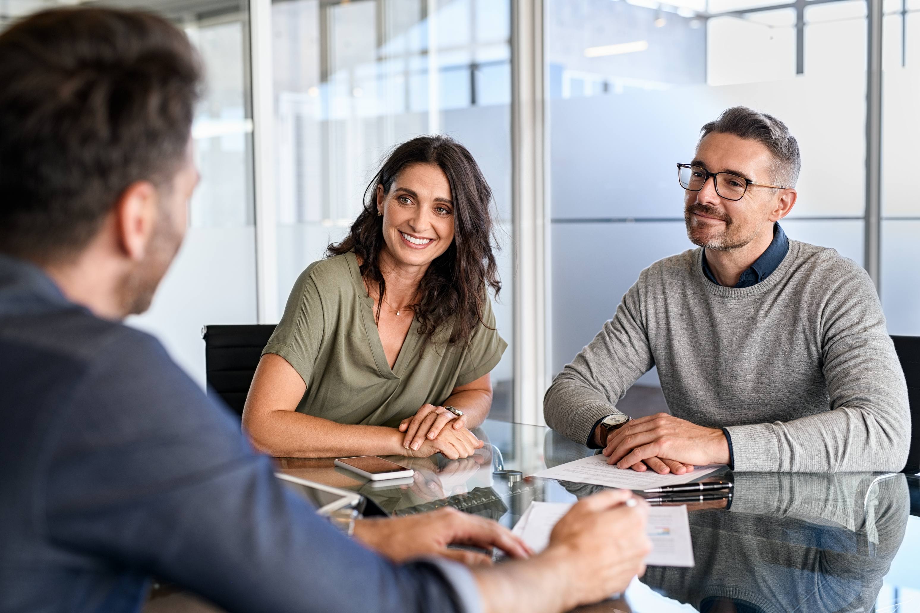 Small Office Meeting with Attorney